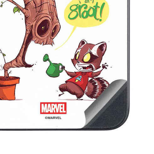 Marvel Rocket Raccoon and Groot Tall Tails Galaxy A54 5G Skin